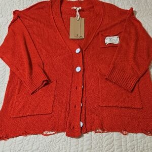 Red Women's Sweater by POL